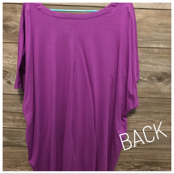NWOT Woman Within 4X Purple Top - Picture 2 of 7